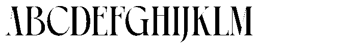 Chonza Bularoi Regular Font UPPERCASE