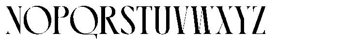 Chonza Bularoi Regular Font UPPERCASE