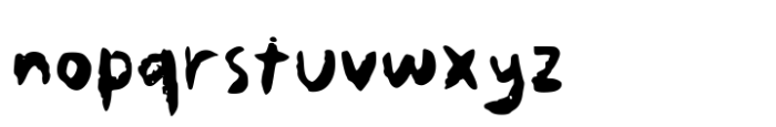 Chooku Font LOWERCASE