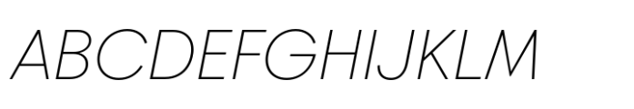 Chopin Light Italic Font UPPERCASE