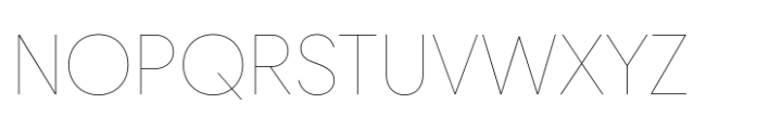 Chopin Thin Font UPPERCASE