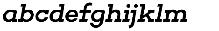 Choplin Medium Italic Font LOWERCASE