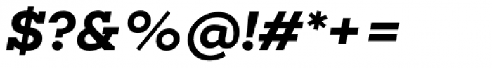 Choplin Semi Bold Italic Font OTHER CHARS