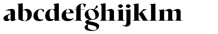Choppin Serif Black Expanded FONT