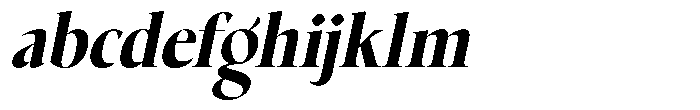 Choppin Serif Black Italic FONT