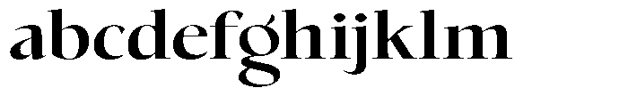 Choppin Serif Bold Expanded FONT