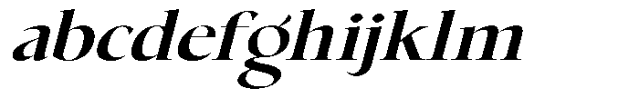 Choppin Serif Bold Italic Expanded FONT