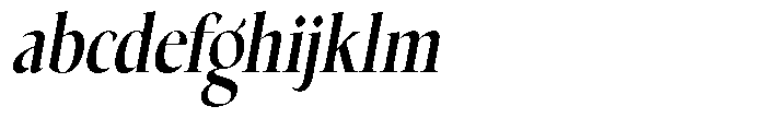 Choppin Serif Bold Italic Semi Condensed FONT