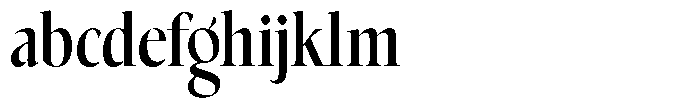 Choppin Serif Bold Semi Condensed FONT
