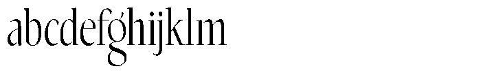 Choppin Serif Condensed FONT