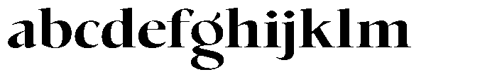 Choppin Serif Extra Bold Expanded FONT