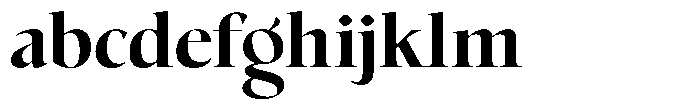 Choppin Serif Extra Bold Semi Expanded FONT