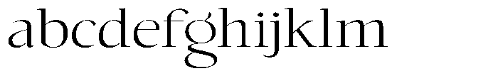Choppin Serif Light Expanded FONT