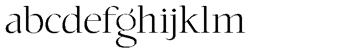 Choppin Serif Light Semi Expanded FONT