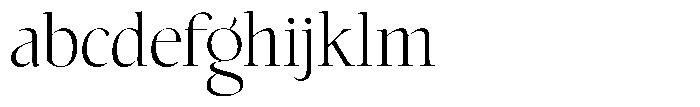 Choppin Serif Light FONT