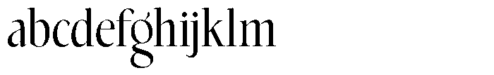 Choppin Serif Medium Semi Condensed FONT