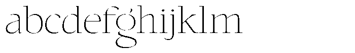Choppin Serif Thin Semi Expanded FONT