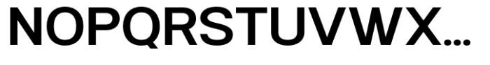 Chopra Extended Font UPPERCASE
