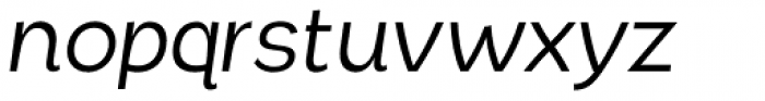 Chopsee Italic Font LOWERCASE