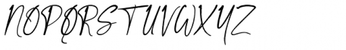 Chorettan Italic Font UPPERCASE