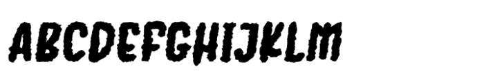 Chorun Distort Font UPPERCASE