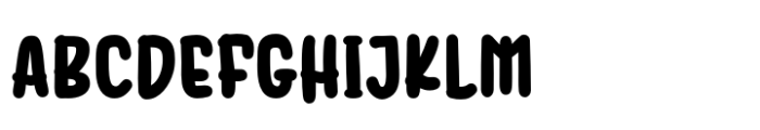 Chorun Regular Font UPPERCASE