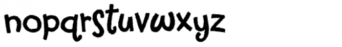 Chorxy Font LOWERCASE