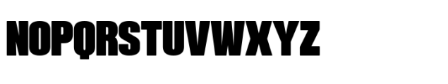 Chreed Extra Bold Rounded Font UPPERCASE