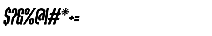 Chreed Light Oblique Rounded Font OTHER CHARS