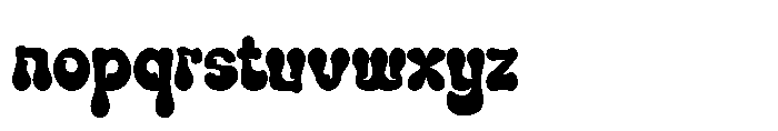 Christ Groovy Font LOWERCASE