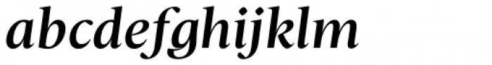 Christel Display Medium Italic Font LOWERCASE