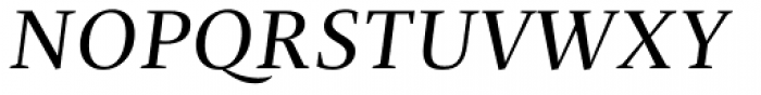 Christel Display Regular Italic Font UPPERCASE