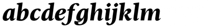 Christel Text Bold Italic Font LOWERCASE