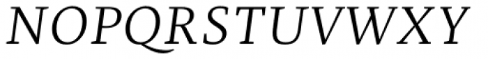 Christel Text Light Italic Font UPPERCASE