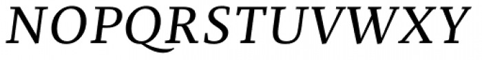 Christel Text Regular Italic Font UPPERCASE