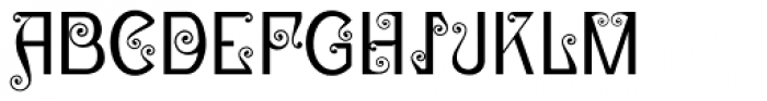 Christel Wagner Clean Sans Serif Font UPPERCASE