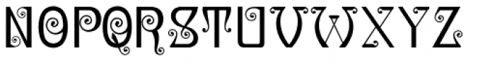 Christel Wagner Clean Sans Serif Font UPPERCASE