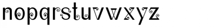 Christel Wagner Clean Sans Serif Font LOWERCASE