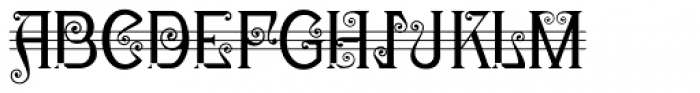 Christel Wagner Regular Fine Font LOWERCASE