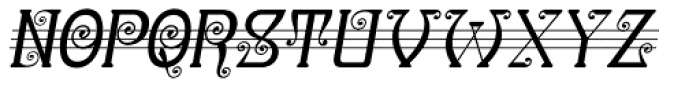 Christel Wagner Regular Italic Font LOWERCASE