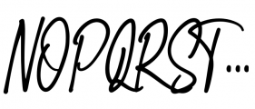 Christian Signature Regular Font UPPERCASE