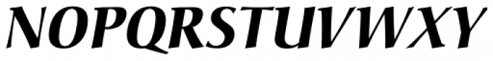Christiana BQ Bold Italic Font UPPERCASE