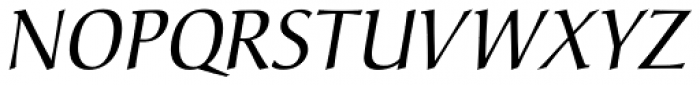 Christiana Italic Font UPPERCASE