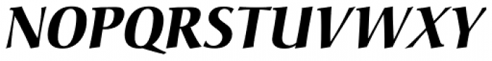 Christiana Pro Bold Italic Font UPPERCASE