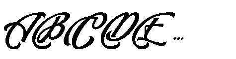 Christmas Angelos Italic Font UPPERCASE