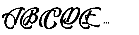 Christmas Angelos Regular Font UPPERCASE