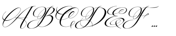 Christmas Calligraphy Regular Font UPPERCASE