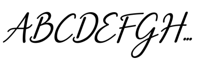Christmas Gift Italic Font