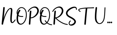Christmas Gift Regular Font UPPERCASE