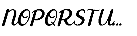 Christmas Heartscript Italic Font UPPERCASE